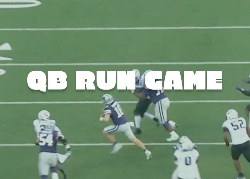 Cover for Collin Klein's QB Run Game