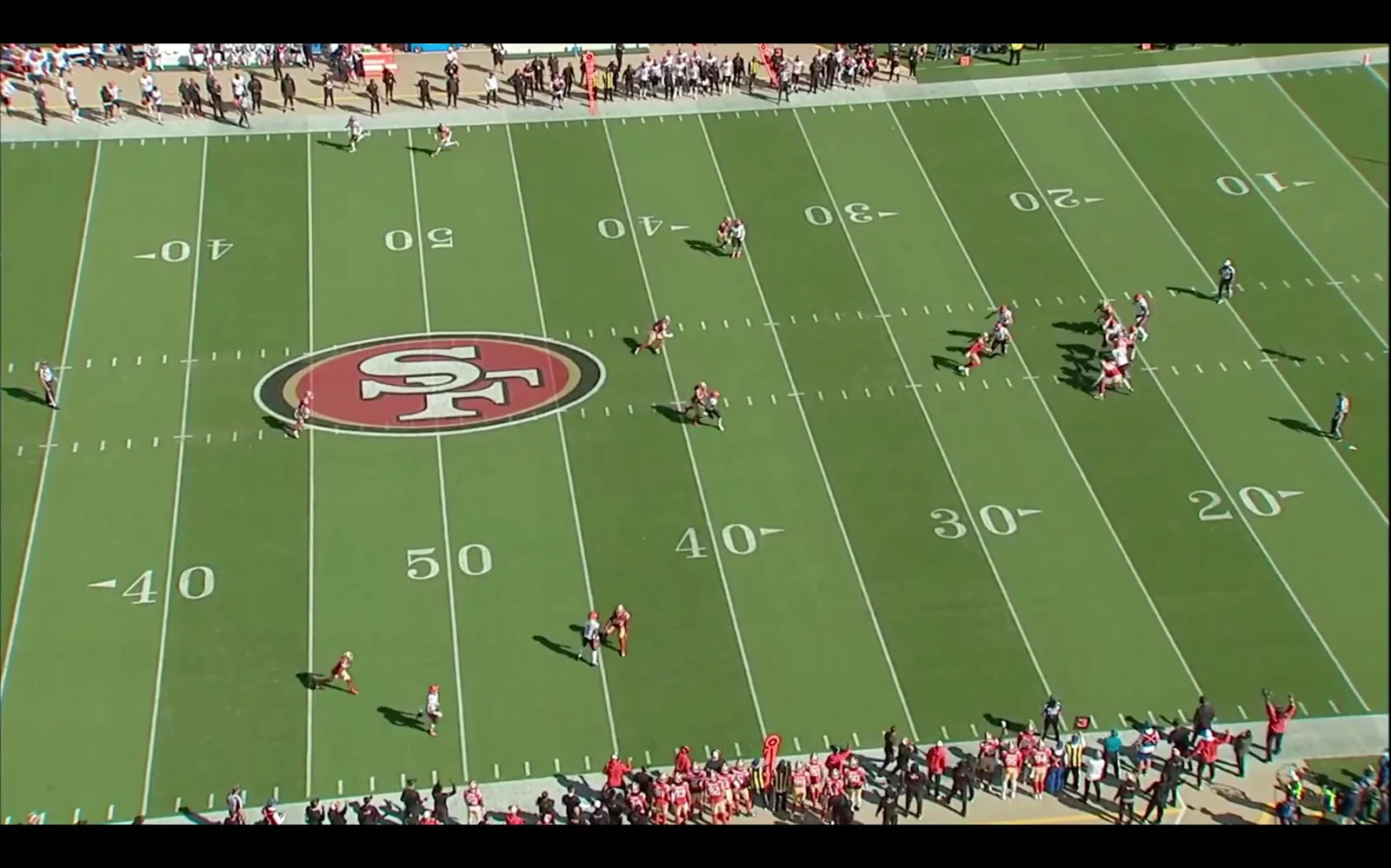 Still frame from the play clip